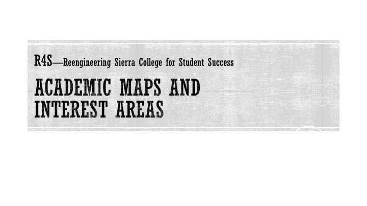 a low percentage of students reach their stated