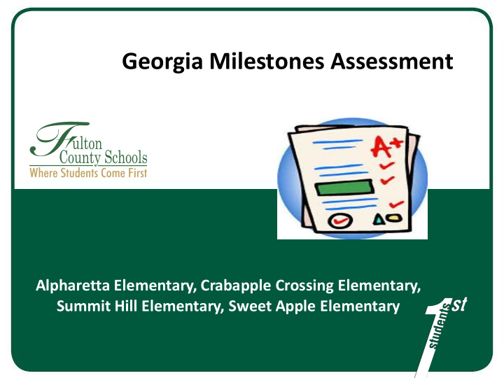 georgia milestones assessment