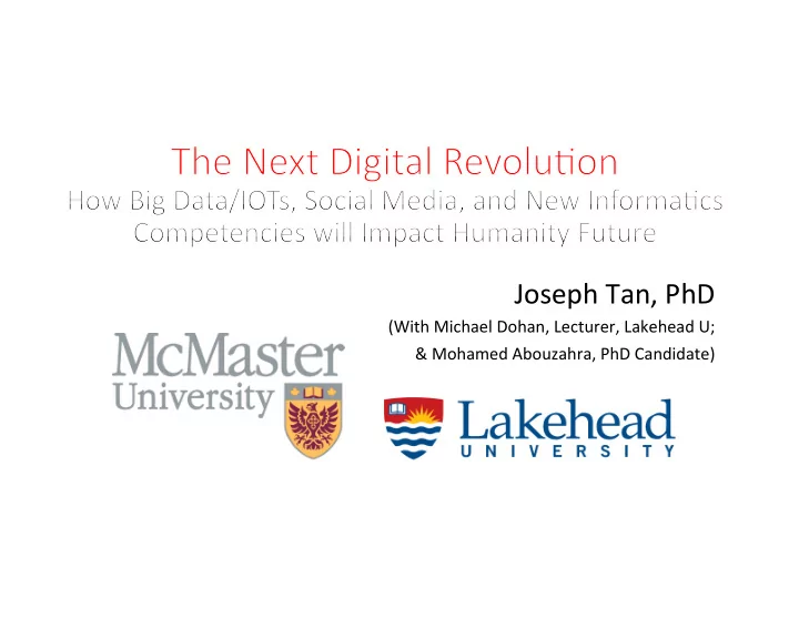 joseph tan phd