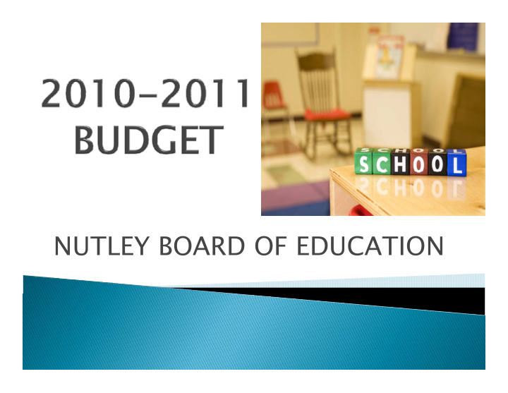 nutley board of education state aid reduced by 34 2 7