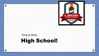What is an Academy?  A small learning community within the school  Focused and rigorous