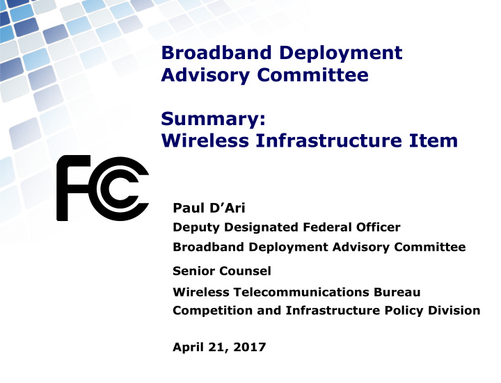 broadband deployment