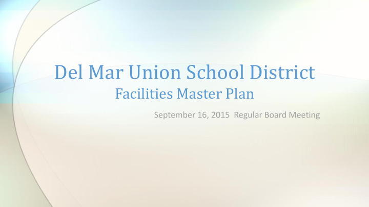 del mar union school district