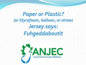 Overview  What is ANJEC anyway?    Just the Facts      Empowering local government &amp;