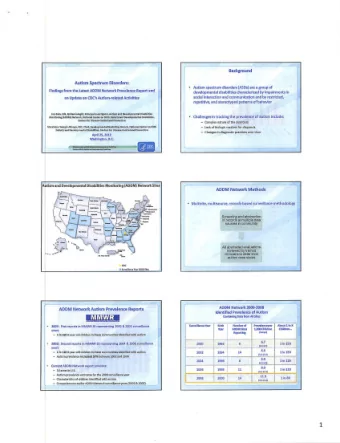 8E3M!  Combining Data from  All  Sites  About  1  in  X Surveillance Year  Birth Number of