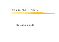 falls in t he elderly