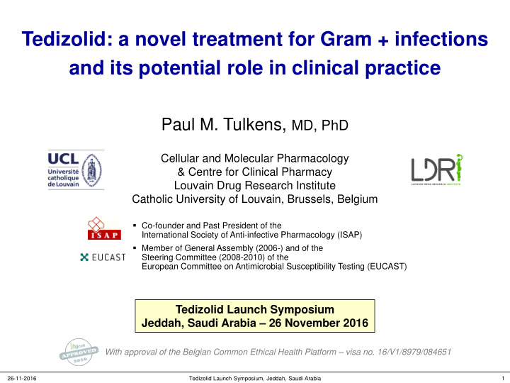 tedizolid a novel treatment for gram infections and its