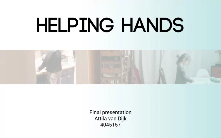 helping hands