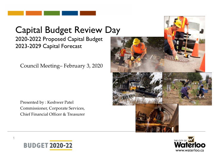 capital budget review day