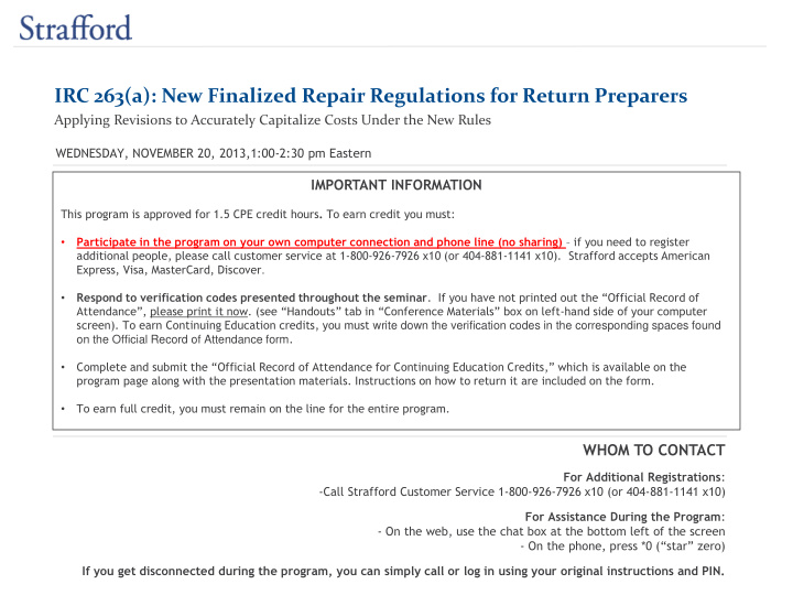 irc 263 a new finalized repair regulations for return