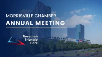 ANNUAL MEETING  OUR MISSION:  As stewards of the Park, RTF leads the Triangle in:  Facilitating