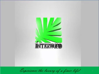 Experience the luxury of a finer life!  1  01  WHO WE ARE!  02  AWARDS &amp; HONORS  PROJECT