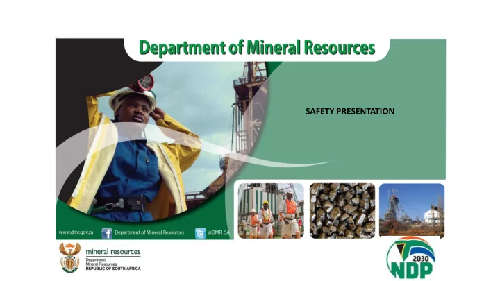 safety presentation introduction