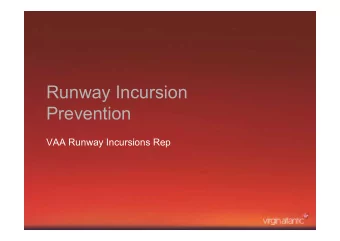 Runway Incursion  Prevention  VAA Runway Incursions Rep  Cargolux B747-400 landed on this!  SCOPE