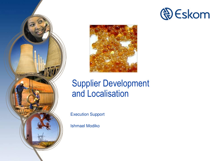 supplier development and localisation