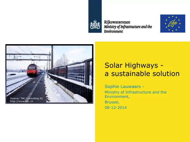 solar highways a sustainable solution