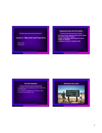 1  Models of the Earth  Earth Shape: Sphere and Ellipsoid  The earth can be modeled as a