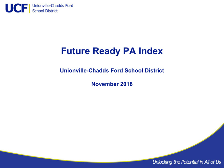 future ready pa index