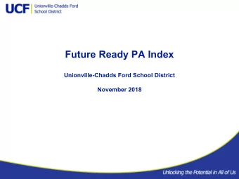 Future Ready PA Index  Unionville-Chadds Ford School District  Unionville-Chadds Ford School