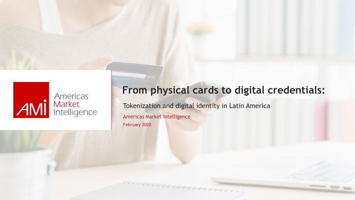 from physical cards to digital credentials