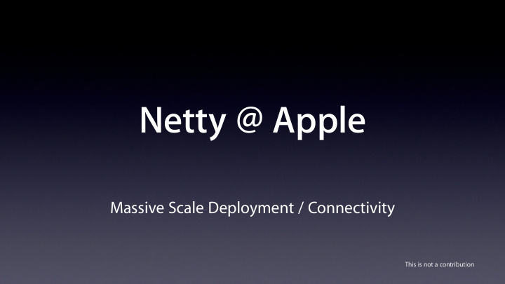 netty apple