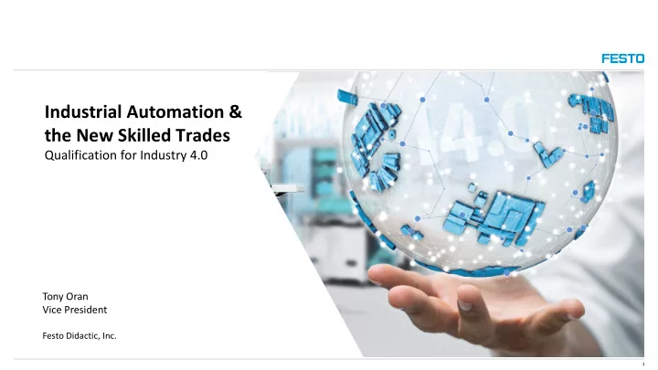 industrial automation the new skilled trades
