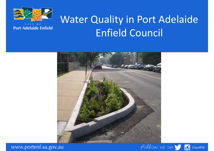 water quality in port adelaide