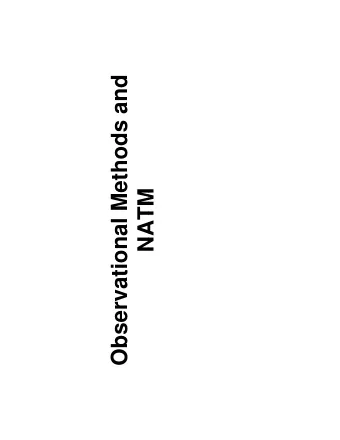 Observational Methods and  NATM  NATM  System for Observational approach to tunnel design  Eurocode