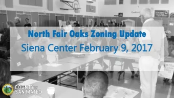 Nor  North Fair  th Fair Oak  Oaks Z  s Zonin  oning Upda  Update  te  Siena  na C  Cent  nter  er