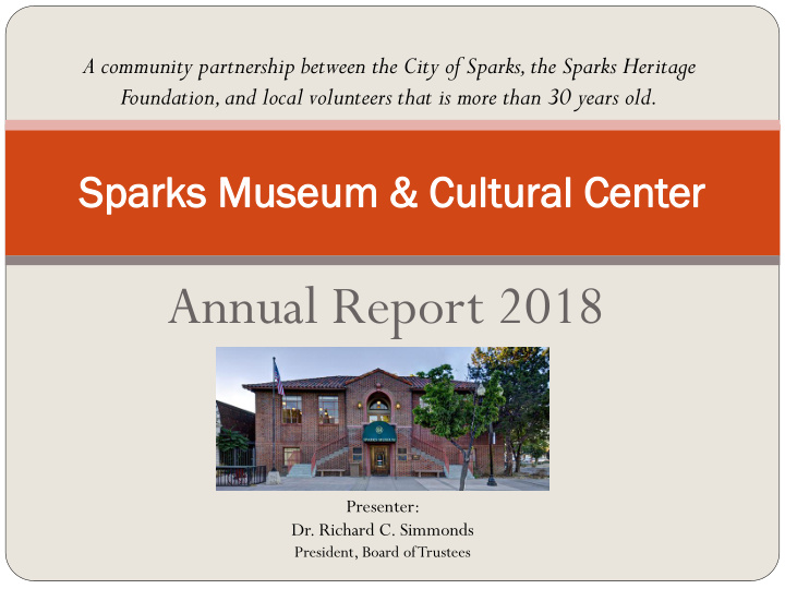 annual report 2018