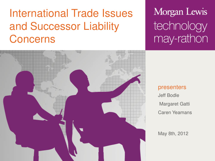 international trade issues and successor liability