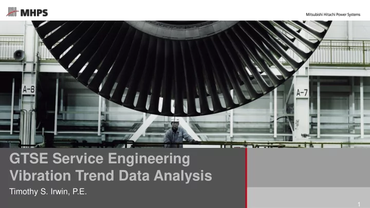 vibration trend data analysis