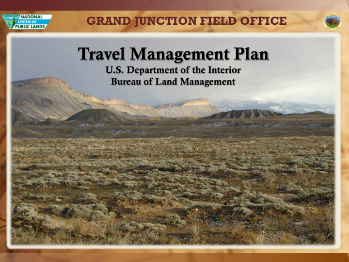 travel management plan
