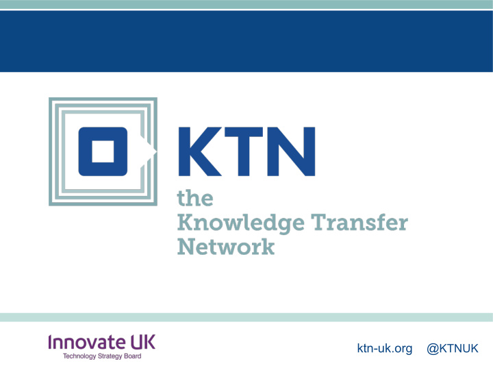 knowledge transfer manager smart materials and emerging