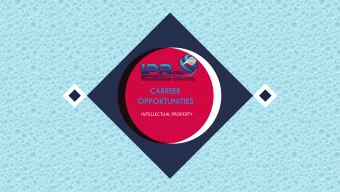 ROLE OF  CARREER  OPPORTUNITIES  INTELLECTUAL PROPERTY  IP  COMPANIES  RESEARCH LABS  UNIVERSITIES