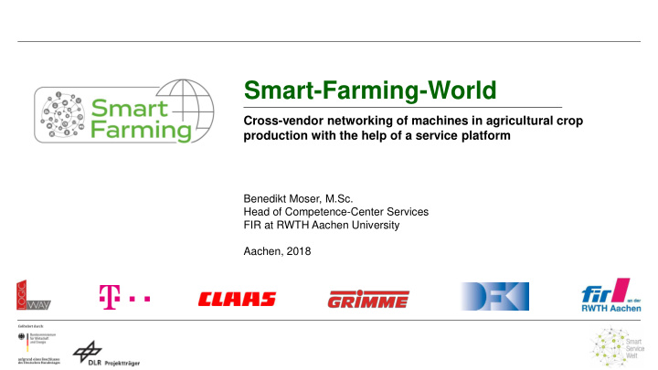 smart farming world