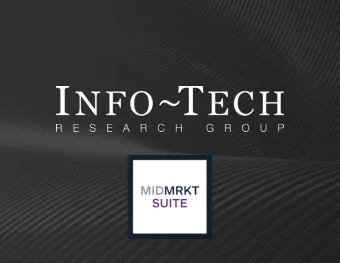 About I  Info-Tech R  Research G  Group  Founded by Joel McLean, Info-Tech Research Group opened