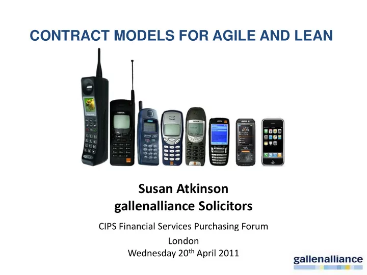 the background a trend towards agile and lean