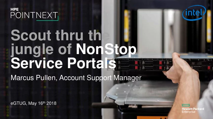 scout thru the jungle of nonstop service portals