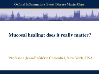 mucosal healing does it really matter