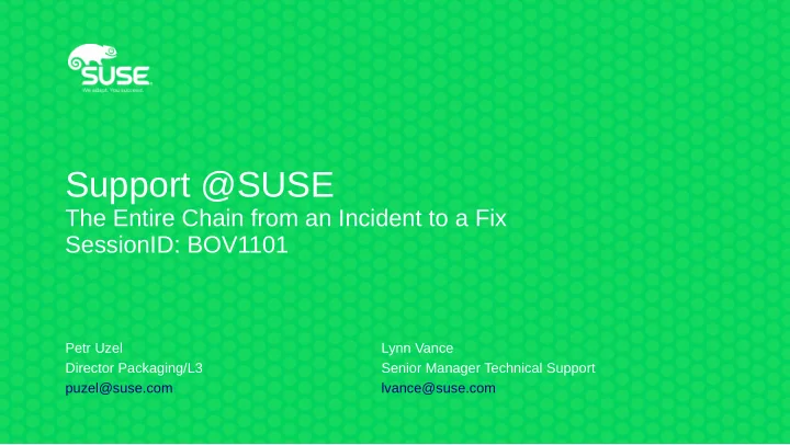 support suse