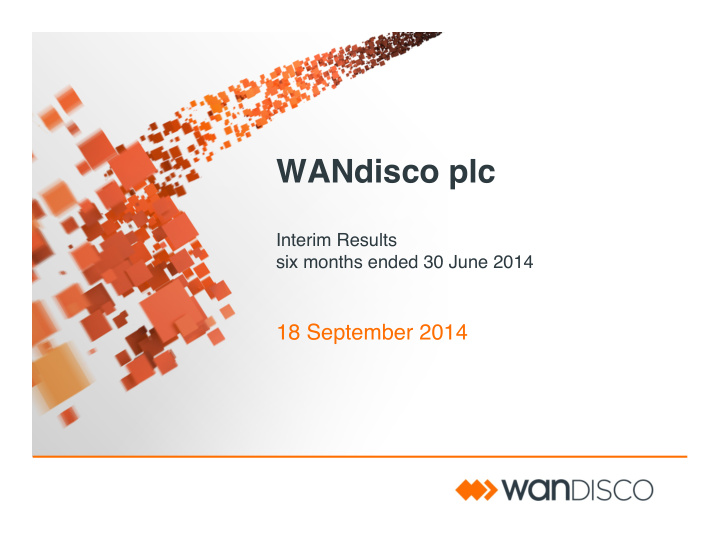 wandisco plc