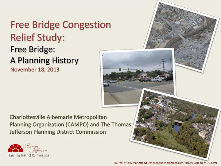 free bridge congestion relief study