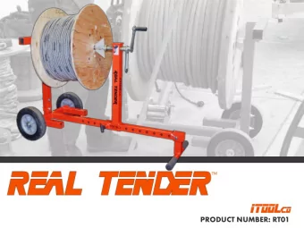 PRODUCT NUMBER: RT01  REAL TENDER  Product Number: RT01  FASTER  Crank handle for  faster