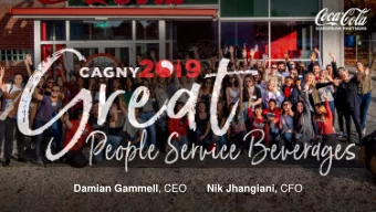 Damian Gammell , CEO Nik Jhangiani, CFO  1  1  Forw  orwar  ard  d Looking Sta  Looking Statements