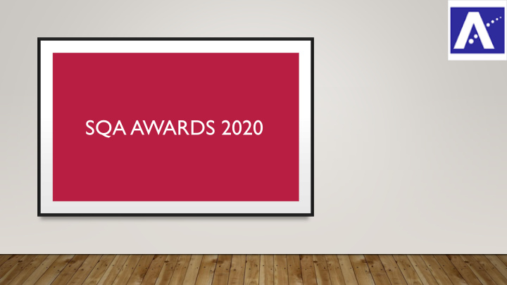 sqa awards 2020