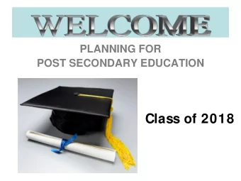 Class of 2018  Where did our grads go?  Grads of 2017  2013-14  2014-15  2015-16  2016-17