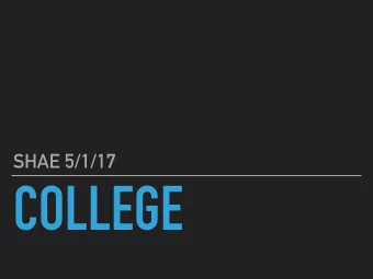 COLLEGE  WHAT I WANT TO MAJOR IN ZOOLOGIST  Reason 1 is so I can see so many  animals.
