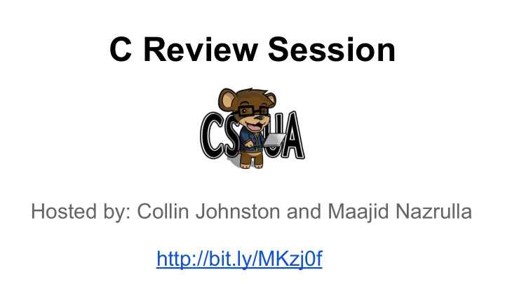 c review session