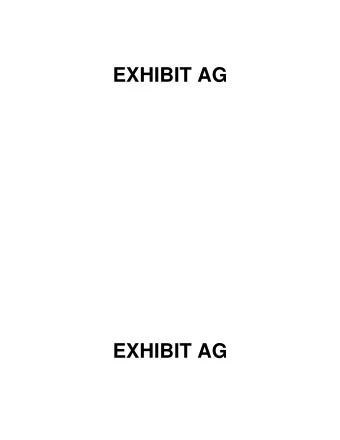 EXHIBIT AG  EXHIBIT AG  STATE PUBLIC CHARTER  SCHOOL AUTHORITY 2016  2017 Agency Overview  The